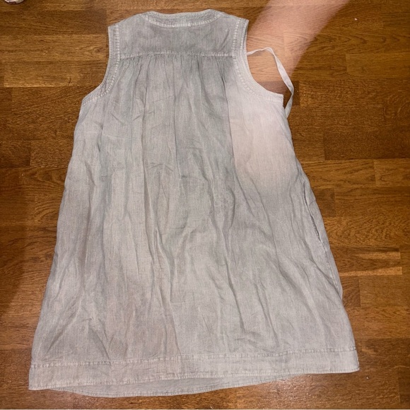 Artisan NY 100% Linen Sleeveless Lace-Up Dress | Size M - Picture 2 of 8